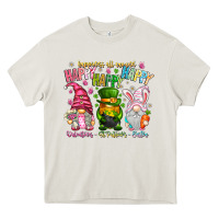 Cream Happiness All Around Happy Valentines Patrick East Heavy Core Tee - CowhideDigitalArt