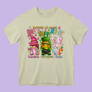 Happiness All Around Happy Valentines Patrick East Heavy Core Tee Designed By Cowhidedigitalart