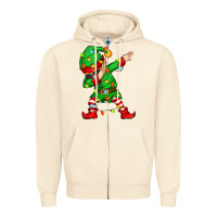 Sandshell dabbing elf Zipper Hoodie - Zillion Design Studio