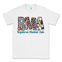 White rma registered medical aide Classic Tee - Zillion Design Studio