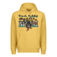 Antique Gold french bulldog mom Premium Hoodie - BarkalooDesign