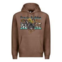 Chestnut french bulldog mom Premium Hoodie - BarkalooDesign