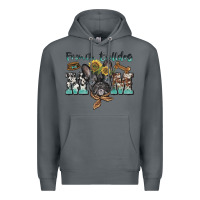 Rock french bulldog mom Premium Hoodie - BarkalooDesign