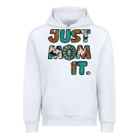 White Just Mom It Urban Hoodie - Jasminsmagicworld