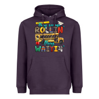 Plum they see me rollin they waitin Heavyweight Hoodie - texasbilliewilder