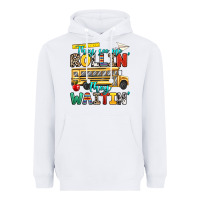 White they see me rollin they waitin Heavyweight Hoodie - texasbilliewilder