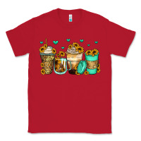 Red sunflowers coffee cups Classic Tee - Zillion Design Studio