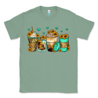 Sage sunflowers coffee cups Classic Tee - Zillion Design Studio