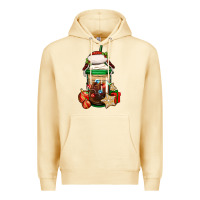 Pina Colada Christmas vacation trapper hat coffee cup Premium Hoodie - Jasminsmagicworld