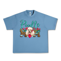 Pebble Blue poodle mom Urban Heavy Tee - Artiststas