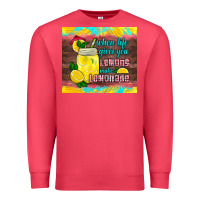Cardinal when life gives you lemons make lemonade Premium Sweatshirt - HRA Design Shop