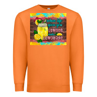 Carrot when life gives you lemons make lemonade Premium Sweatshirt - HRA Design Shop