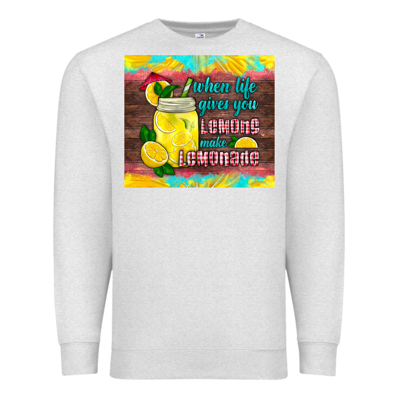 When Life Gives You Lemons Make Lemonade Premium Sweatshirt by HRA Design Shop | Teevron