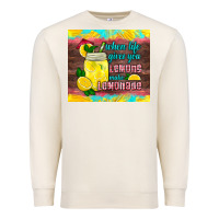 Sandshell when life gives you lemons make lemonade Premium Sweatshirt - HRA Design Shop
