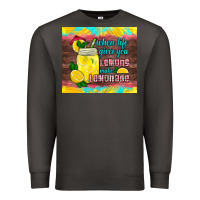 Smoke when life gives you lemons make lemonade Premium Sweatshirt - HRA Design Shop