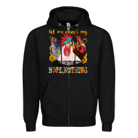 Black let me check my giveashitometer Zipper Hoodie - texasbilliewilder