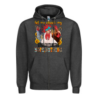 Charcoal Heather let me check my giveashitometer Zipper Hoodie - texasbilliewilder