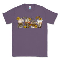 Lavender skeleton hands coffee cups Classic Tee - texasbilliewilder