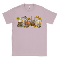 Lilac skeleton hands coffee cups Classic Tee - texasbilliewilder