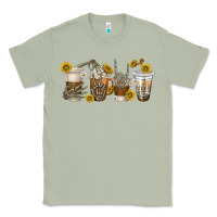 Matcha skeleton hands coffee cups Classic Tee - texasbilliewilder