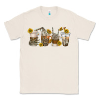 Natural skeleton hands coffee cups Classic Tee - texasbilliewilder