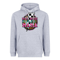 Heather Grey hot mess express mama Heavyweight Hoodie - Zillion Design Studio