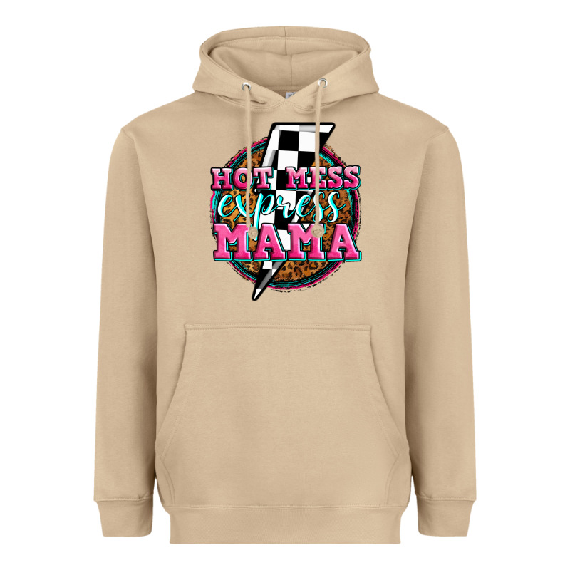 Hot Mess Express Mama Heavyweight Hoodie by Zillion Design Studio | Teevron