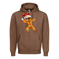 Chestnut dabbing cookies Zipper Hoodie - Zillion Design Studio
