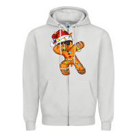 Dove Grey dabbing cookies Zipper Hoodie - Zillion Design Studio