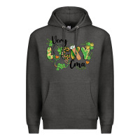 Charcoal Heather st. patricks day very lucky cma Premium Hoodie - BarkalooDesign