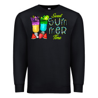 Black sweet summer time3 Premium Sweatshirt - CowhideDigitalArt