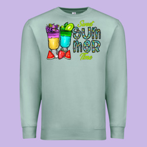 Sweet Summer Time3 Premium Sweatshirt Designed By Cowhidedigitalart