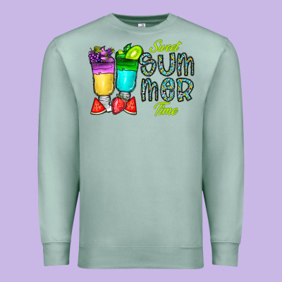 Sweet Summer Time3 Premium Sweatshirt Designed By Cowhidedigitalart