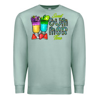 Seafoam sweet summer time3 Premium Sweatshirt - CowhideDigitalArt