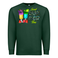 Sports Green sweet summer time3 Premium Sweatshirt - CowhideDigitalArt