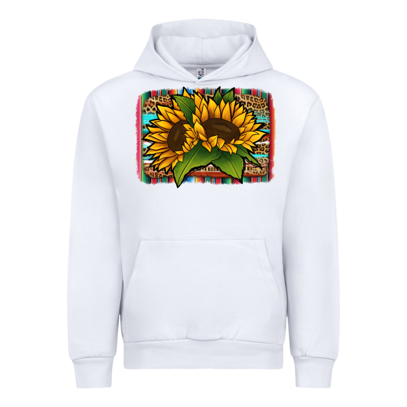 Sunflower With Serape Background Urban Hoodie by Jasminsmagicworld | Teevron