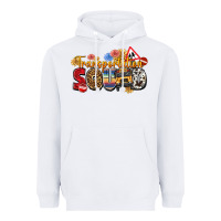 White transportation squad Heavyweight Hoodie - texasbilliewilder