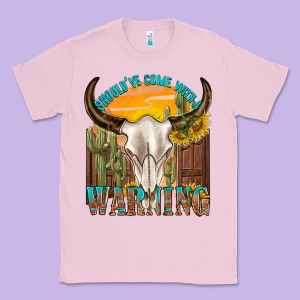 Shouldve Come With A Warning Classic Tee Designed By Texasbilliewilder