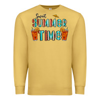 Antique Gold sweet summer time Premium Sweatshirt - CowhideDigitalArt