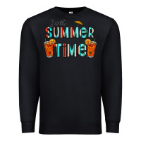 Black sweet summer time Premium Sweatshirt - CowhideDigitalArt