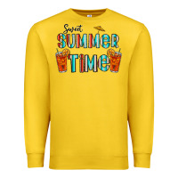 Lemon sweet summer time Premium Sweatshirt - CowhideDigitalArt