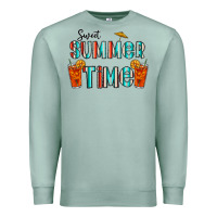 Seafoam sweet summer time Premium Sweatshirt - CowhideDigitalArt