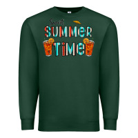 Sports Green sweet summer time Premium Sweatshirt - CowhideDigitalArt