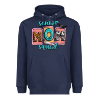 Navy senior mom squad Heavyweight Hoodie - Zillion Design Studio