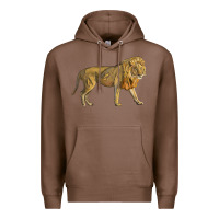 Chestnut lion Premium Hoodie - LillyAllenDesigns