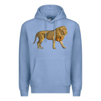 Colony Blue lion Premium Hoodie - LillyAllenDesigns