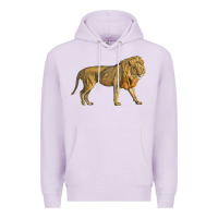 Lilac lion Premium Hoodie - LillyAllenDesigns