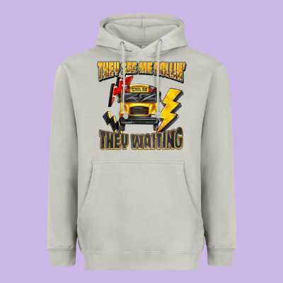 They See Me Rollin They Waiting Heavyweight Hoodie Designed By Texasbilliewilder