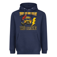 Navy they see me rollin they waiting Heavyweight Hoodie - texasbilliewilder