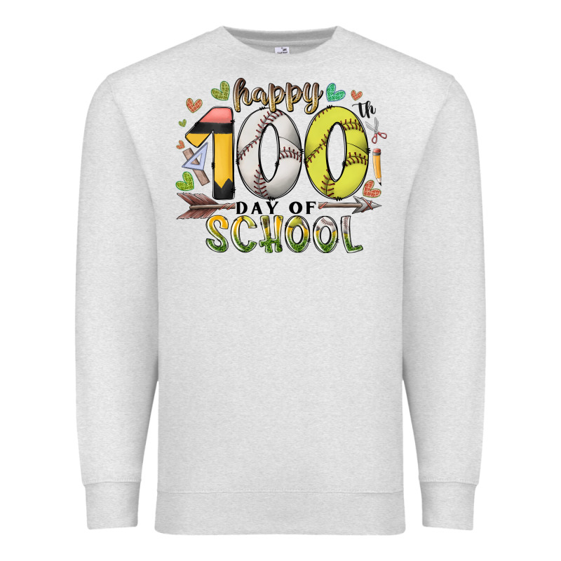 Happy 100 Day Of School Premium Sweatshirt by RacoonDesign | Teevron